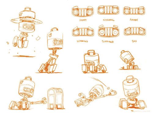 Lipton Tea Robots — MRJAKEPARKER.COM